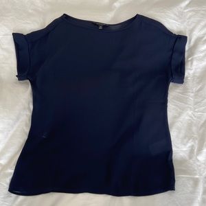 Navy blue business casual shirt NWOT